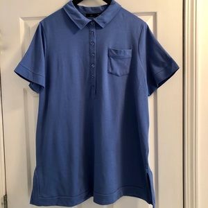 NEW -Ellos Ladies Short Sleeve Knit Top - Size 1X